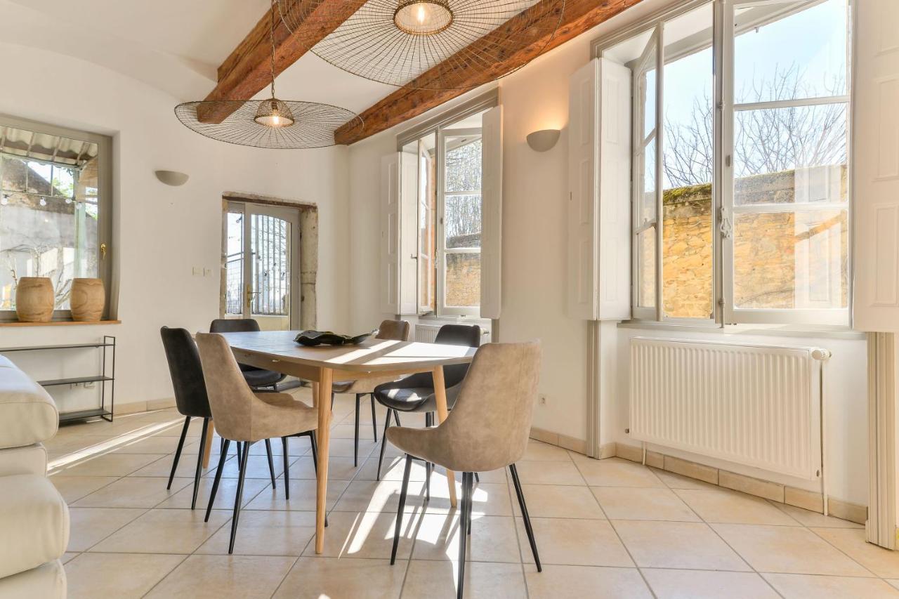 Апартаменты Beau Duplex Avec Jardin Et Vue Лион Экстерьер фото